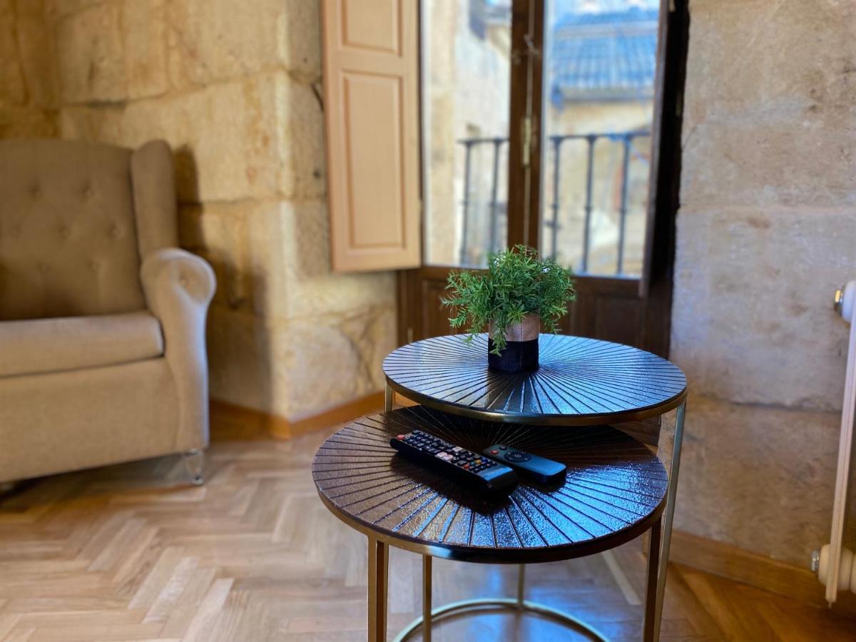 Apartamento Plaza Mayor Salamanca Con 2 Balcones A La Misma Plaza Mayor Bagian luar foto